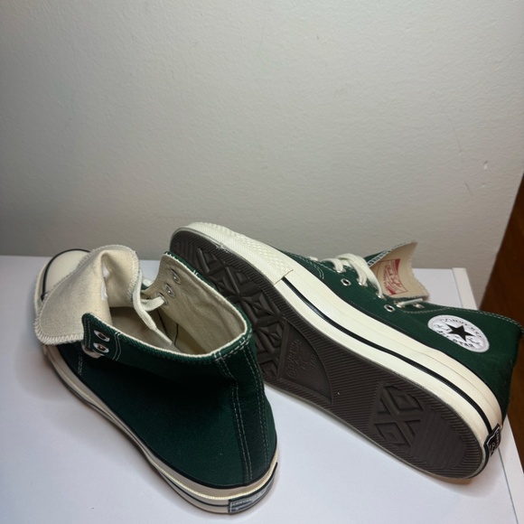 Converse Dark Rich Green Size 8.5 (men's size) - Picture 6 of 10